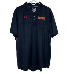 Black Under Armour Loose Fit University Maryland Terrapins Men’s Football Shirt